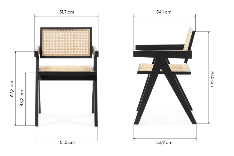 Freya Wooden Stoel