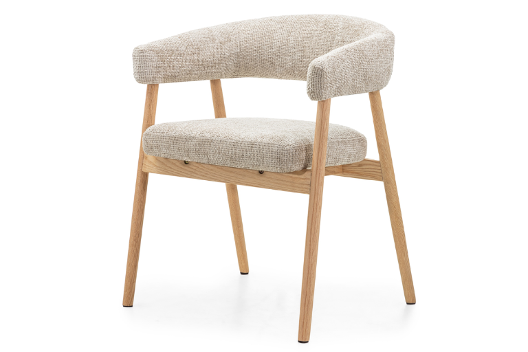 Giovani Oak Wood Stoel