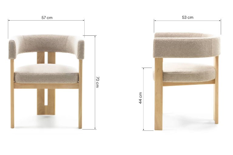 Hailey Wooden Stoel