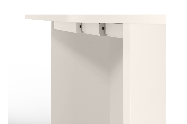 Cannes Ovale Uitschuifbare Eettafel (140-200 cm)