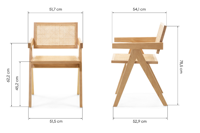 Freya Wooden Stoel