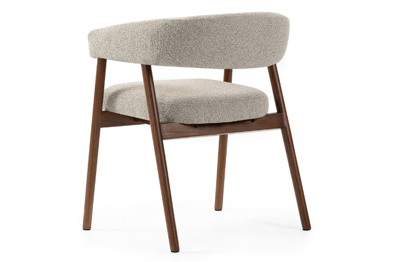 Giovani Oak Wood Stoel