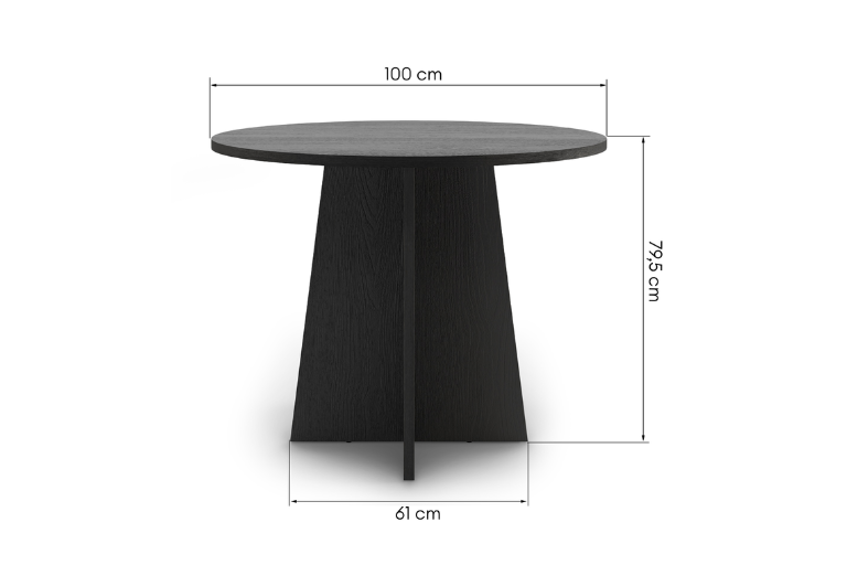 Mykonos Ronde Eettafel (100 cm)
