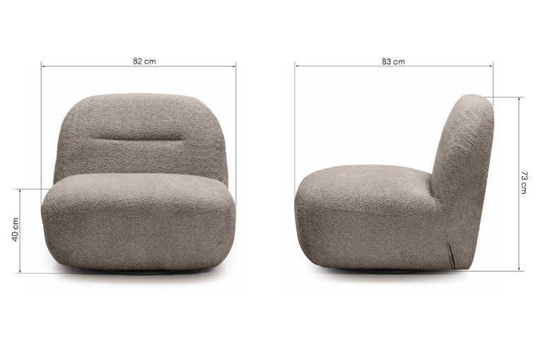 Giorgia Lounge Fauteuil