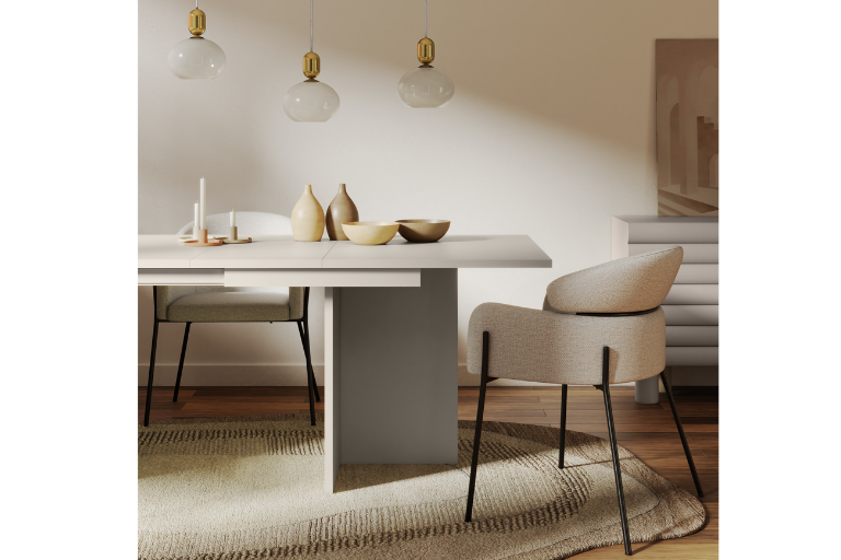 Monaco Uitschuifbare Eettafel  (140-200 cm)
