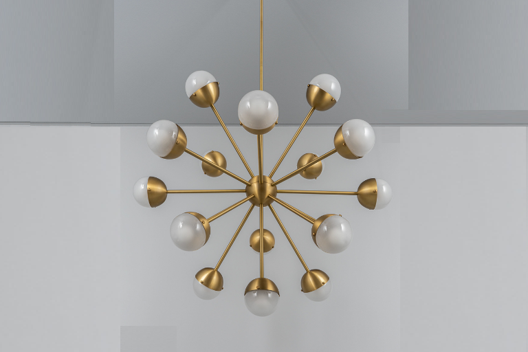 Molecule Spark Lamp