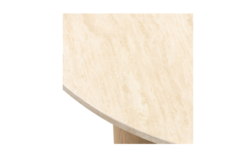Ronde Eettafel Saint-Rémy (130x75)
