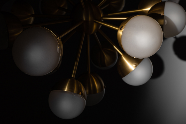 Molecule Spark Lamp