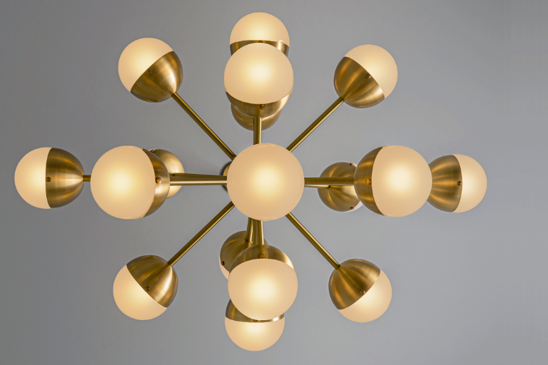Molecule Spark Lamp