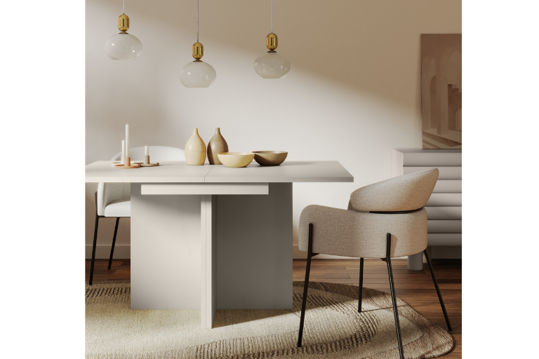 Monaco Uitschuifbare Eettafel  (140-200 cm)