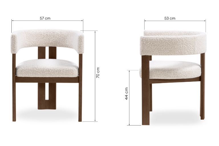 Hailey Wooden Stoel