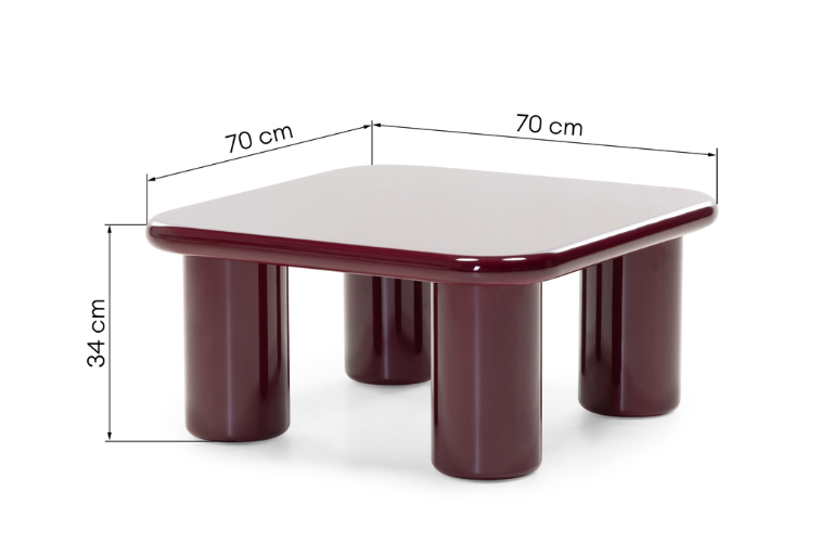 Portofino Salontafel (70 cm)