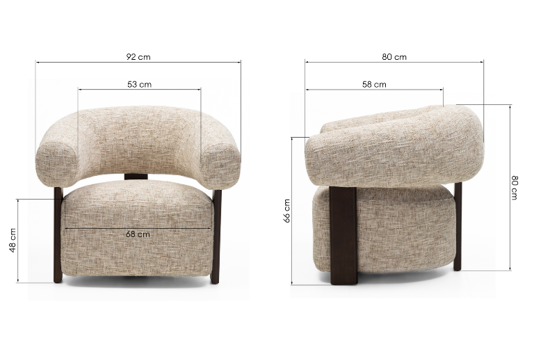 Maribel Round Fauteuil