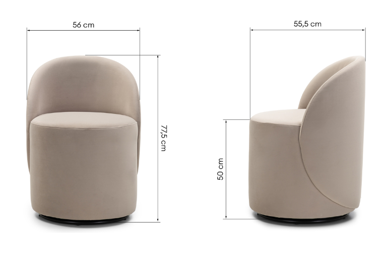 Enzo Draaibare Fauteuil