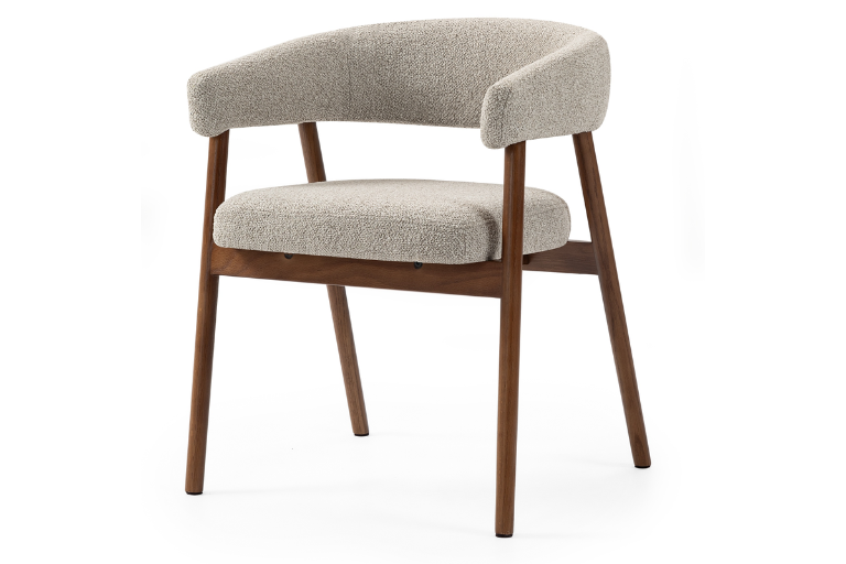 Giovani Oak Wood Stoel
