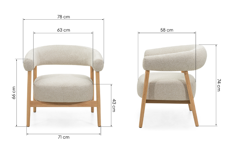 Montepulciano Upholstered Fauteuil