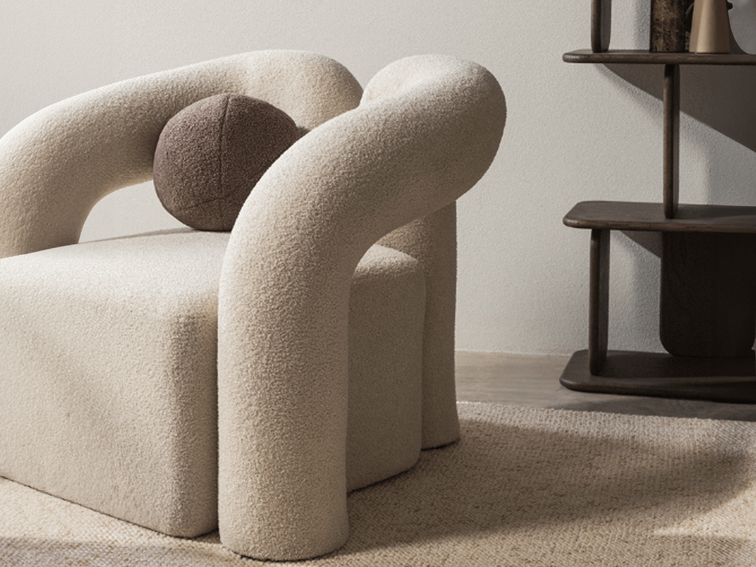 St. Tropez Gestoffeerde Fauteuil