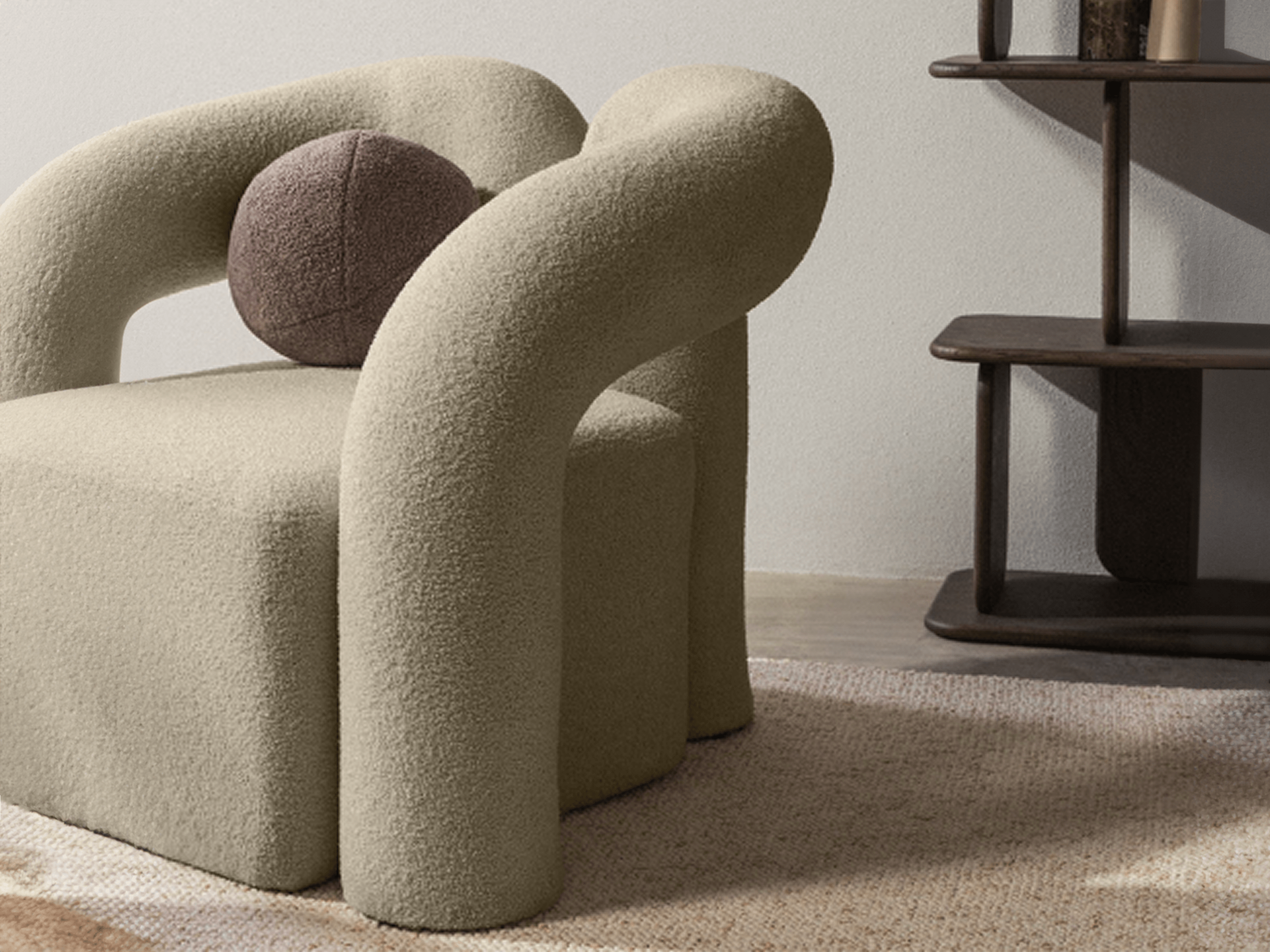 St. Tropez Gestoffeerde Fauteuil